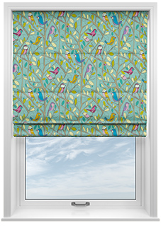 Tweety, Duckegg - Roman Blind